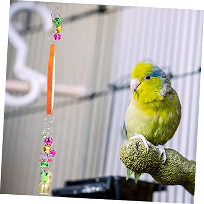 Abaodam 1Pc Chicken Mirror Rooster Plaything for Birds Hens Parrots Hanging Mirror for Coop Decoration Playtime Fun Farm Garden