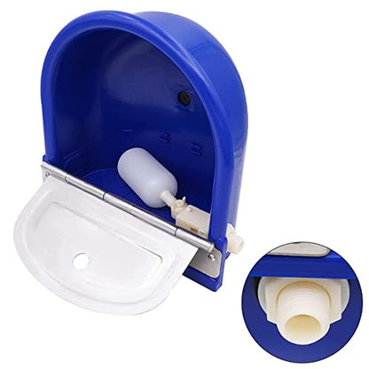Automatic Waterer Cattle Water Bowls with Float Valve, Water Trough Cattle Drinking Waterer for Cattle Sheep Horse Pig Dog Farm Supplies,Purple - color: Purple