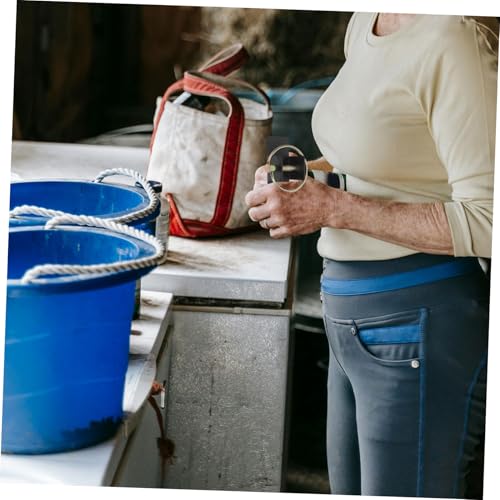 Toddmomy Heavy Duty Steel Horse Feed Bucket Hook Featuring Pin Design Quick Release Water Bucket Holder for Horse Stalls and Barns for Livestock and Utility Needs