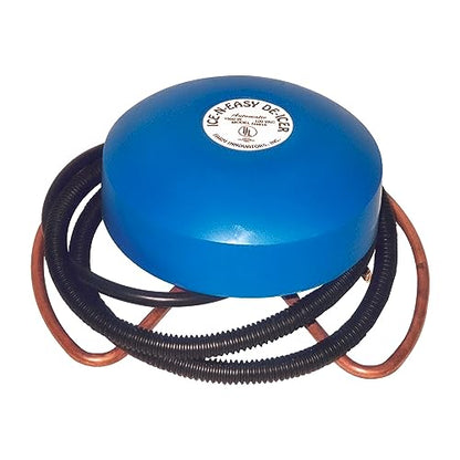 Farm Innovators Floating Tank De-Icer, 1500W Water Deicer- Ice-N-Easy Design with Thermostatically Controlled Heating for Metal Only Livestock Water Tank
