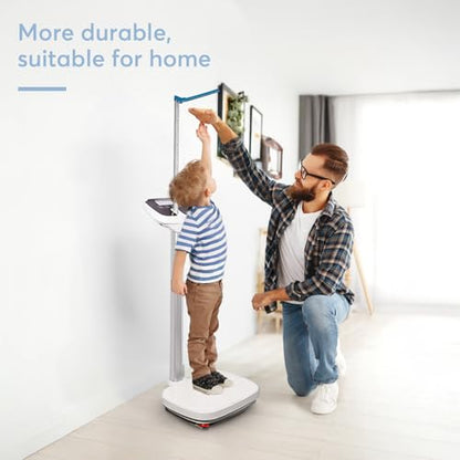 Digital Medical Scale,Professional Height and Weight Physicians Scale for Hospital, School, Beauty Salon.Measuring Range: 0.44 lbs - 440 lbs,2.3 ft - 5.8 ft. - size: 440lbs