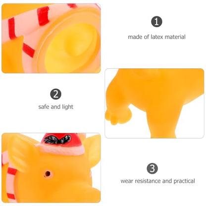 UPKOCH Squeaky Pig Dog for Dogs Chew for Teething and Training Interactive Pet for Indoor Play and Dental Health Safe Non-Toxic Material Fun Reward