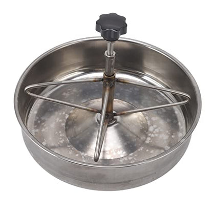 Piglets Feeding Trough, Stainless Steel Pig Feed Trough, Farm Animal Poultry Livestock Feeding Tool for Goat, Duck, Sheep, Piglets, Chicken (Small) - size: Small