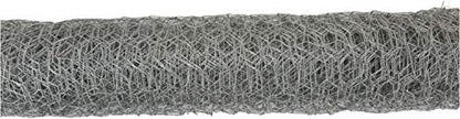 YARDGARD 308408B Mesh Poultry Netting, 6 Foot x 25 Foot, Galvanized - size: 72 Inches x 25 Feet