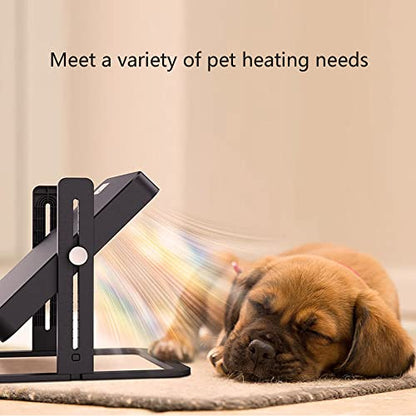 Chick Brooder Heating Plate, 10.8" x 10.8" Adjustable Height & Angle, Safety Heat Plate for Hatched Chicken and Ducklings, Small Pet