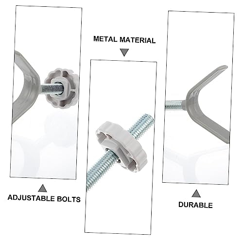 1pc Alloy Guardrail Fitting Safety Gate Fixator Stair Gate Accessory for Boys and Girls Playpen Garden