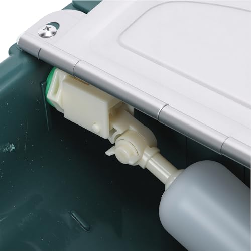 banapoy Automatic Water Bowl, Livestock Waterer with Built in Sensor and Floating Valve for Cattle Dog Goat Sheep, Plastic Outdoor Animal Drinking Bowl