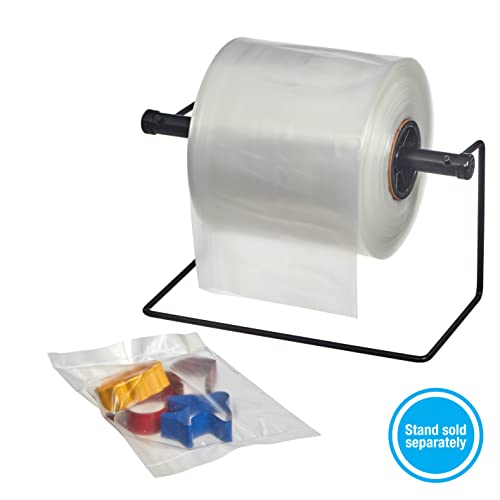 Hudson Exchange 8" x 500', 4 Mil, Poly Tubing Roll, Food Grade LDPE Resin, Custom Length Packaging