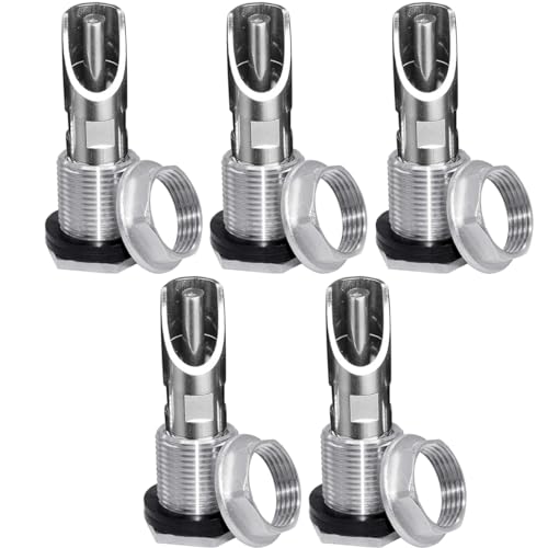 beduan Stainless Steel Pig Nipple Waterer Kit with Bulkhead