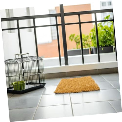 Yardwe 4pcs Reusable Nesting Pads for Chicken Coop Washable Artificial Grass Bedding Liners for Poultry Durable Hen Nest Mats for Comfortable Egg Laying Easy to Install Nesting Box