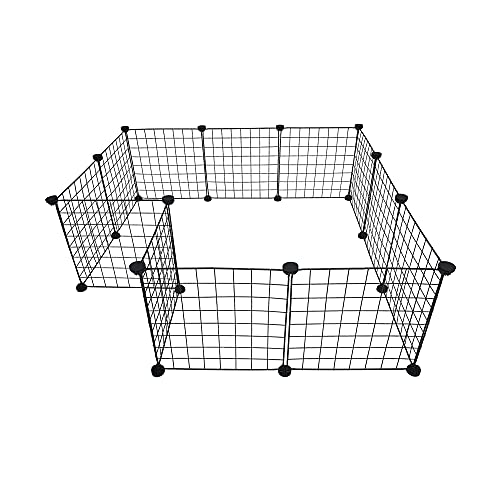 Midlee Guinea Pig Grid Cage Panels- Set of 12 - size: 12" x 12"