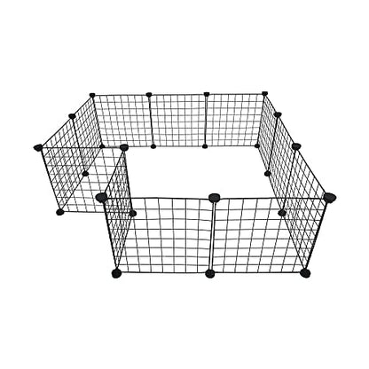 Midlee Guinea Pig Grid Cage Panels- Set of 12 - size: 12" x 12"