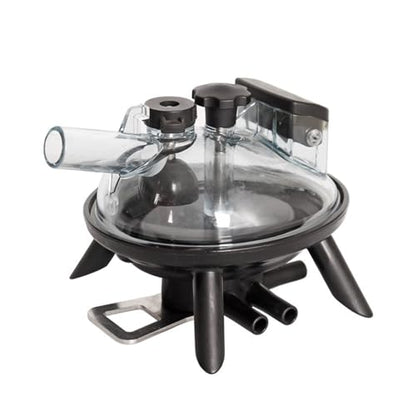 Classic Milk Claw 300ml for Cow Milking System, 300CC PSU Cap Milk Claw Durable Milking machine claw 300cc PC/PSU and milking machine spare parts S/S claw top PSU/PPSU bowl claw with shut off valve su