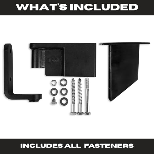 Heavy Duty, Self-Latching, Gravity Based Gate Stopper/Latch Made to Prevent Gate Rebound on Tube & Cattle Gates | Keeps Gates Open | Prevent Wind or Gravity from Closing Your Gate