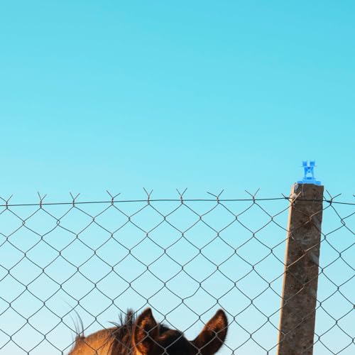 BESPORTBLE 50pcs Electric Fence Insulators Material for Farm Fencing Safe Livestock High Stability Easy Installation Prevents Energy Loss