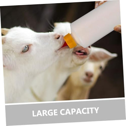 Pack Pet Feeding Bottle Goat Milk Feeder for Piglets Farm Animal Milk Feeder Goats Cows Lambs