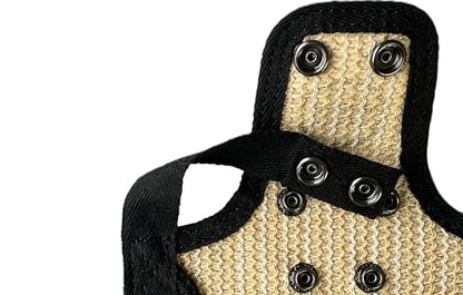DOWN UNDER OUTDOORS 2 Pack Small Chicken Saddles for Bantams and Young Birds, Includes Shoulder Covers (Sand Mesh)… - color: Sand Mesh