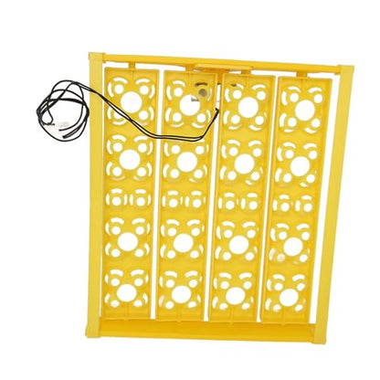 Zerodis Egg Linking Shell 16 Duck Eggs 16 72 Quail, Motorized Eggotation, Reliable Slip Engine Rotate Eggshell, Ideal for Home Use, Plastic Material (AC110V) - size: AC110V