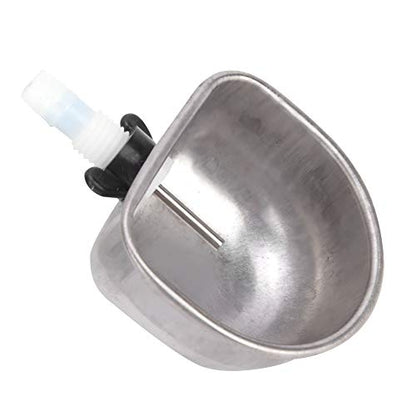 Rabbit Drinking Water Bowl,10 Sets Stainless Steel Rabbit Drinker,Rabbit Breeding Equipment Anti Scratch Stainless Steel Nipple Drinking(Fission) - size: fission