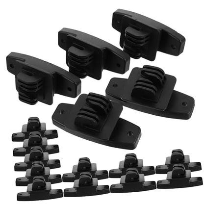 Mipcase 50pcs Electric Farm Insulators for Animal Fencing Material Hold Post Accessories for Secure Fencing