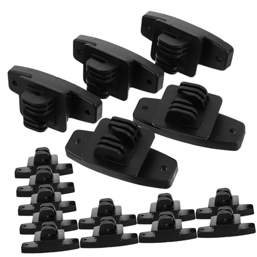 Mipcase 50pcs Electric Farm Insulators for Animal Fencing Material Hold Post Accessories for Secure Fencing