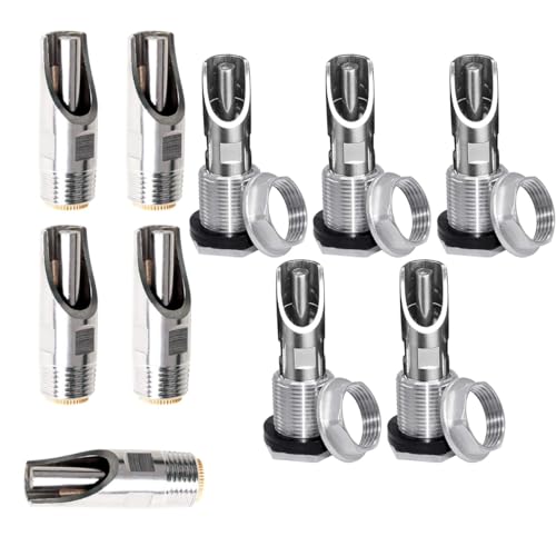 Stainless Steel Pig Nipple Waterer Kit with Bulkhead Fittings