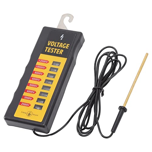 Electric Fence Voltage Tester 12KV Portable Fault Finder for Farms