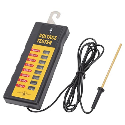 Electric Fence Voltage Tester 12KV Portable Fault Finder for Farms
