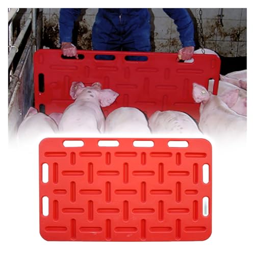 Lightweight Pig Sorting Panel for Cattle, Goats & Hogs - Portable Animal Handling Equipment, Farm Fencing, Crowding Gate, Ideal for Show Pigs & Livestock Management (30.5"x18.5")