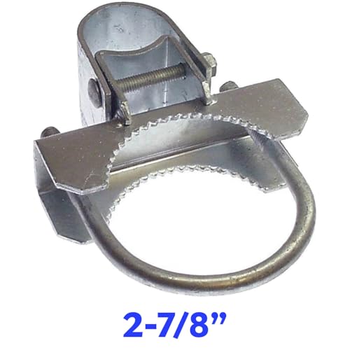 Chain Link Fence Bull Dog Commercial Duty Gate Hinge - for 2-7/8" Outside Diameter Gate Post/Pipe & 1-5/8 Thru 1-7/8" Gate Frames- CASE Qty 10 - size: 2-7/8" Post - 10 Pack
