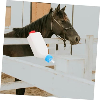 BESPORTBLE 2pcs Little Livestock Milk Bottle Calf Nursing Bottle Reusable Animal Feeding Milk Container