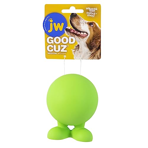 JW Pet Company Good Cuz Dog Toy, Medium (Pack of 4) - size: Medium (Pack of 4)