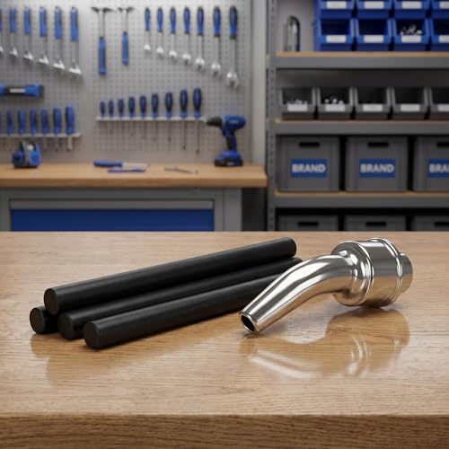 VICASKY 4pcs Replacement Air Hose for Milking Machine Accessories Compatible with Goat Milking Machines Flexible Food Grade Hose for Efficient Dairy Farming
