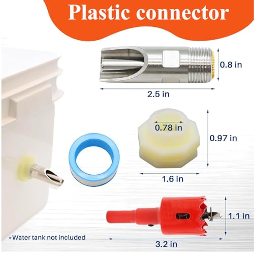 Stainless Steel Pig Water Nipple 1/2 Thread Automatic Pig Nipple Drinker Feeder Waterer for Pigs Livestock Stainless Steel 2pcs - color: Stainless steel, size: 2pcs