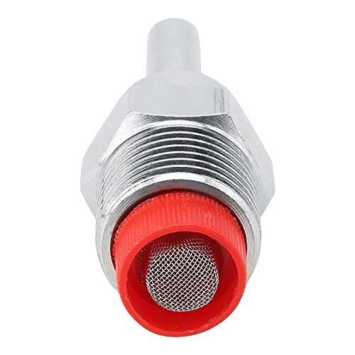 5Pcs Stainless Steel Automatic Nipple Drinker Feeder Waterer RedLong Rod for Sows Piglets