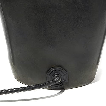 Farm Innovators FB-15R 4.5 Gallon Rubber 90 Watt Heated Bucket w/Built in Thermostat to Resist Cold (4 Pack) - color: 4.5 Gallon, size: 4 Pack