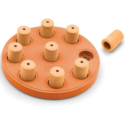 Outward Hound by Nina Ottosson Dog Smart Treat Puzzle Enrichment Toy, Level 1 Beginner, Orange, Composite - color: Dog Smart Composite (Orange)