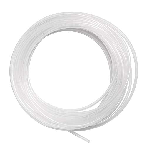 Quickun Pure Silicone Tubing, 3mm ID x 5mm OD High Temp Food Grade Tube Pure Silicone Hose Tube for Home Brewing, Beer Line, Kegerator, Wine Making, Aquaponics, Air Hose by Proper Pour (16.4 Ft) - size: 3mmx5mm, style: 16.4Ft (5meters)