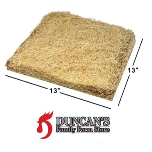 DUNCAN'S FAMILY FARM STORE Duncans Poultry 13x13 Excelsior Nest Pads - 6 Pack - size: 6 Pack