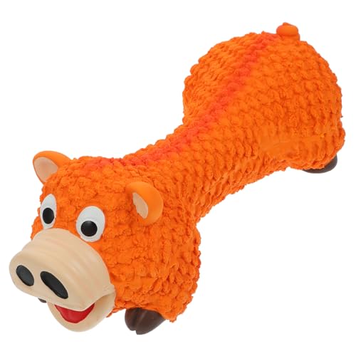 LIOOBO Puppy Chewing Pig Shape Teething Plaything for Dogs Durable and Easy to Pet Biting Engaging Exercise Training Tool for