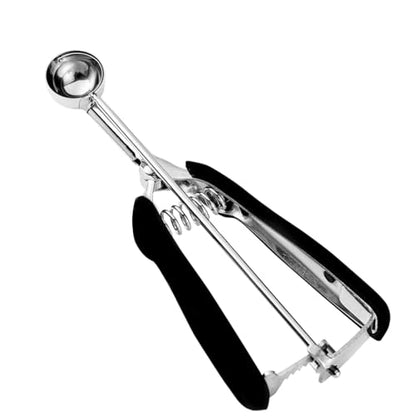 HOMURE H Mini Cookie Scoop, 1 Tsp Cookie Scoops for Baking, Melon Baller Scoop, 1 inch Cookie Scoop, Mini Ice Cream Scoop, Good Soft Grips, Smooth Trigger Release - color: Black, size: #110/ 1 Tsp