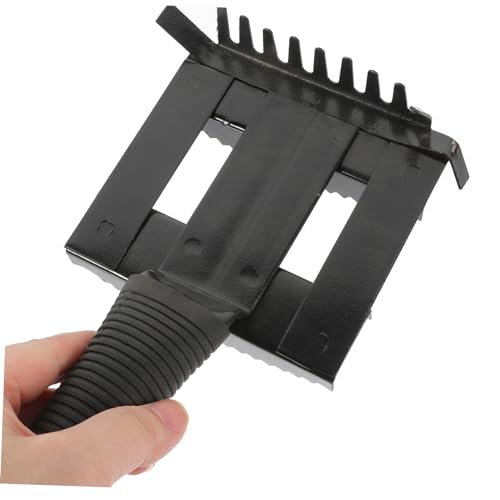 1Pc Poultry Itching Relief Brush Metal Grooming Rake for Cattle Sheep Durable Poultry for Itchy Skin Body Massage Essential Livestock Grooming Accessory