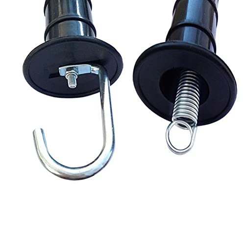 2pcs Fence Gate Handles, Safe Electric with Spring Fence Gate Handle Durable Garden Supplies Stable