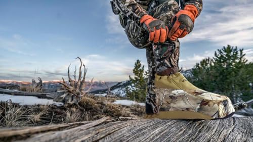 UIIHUNT Insulated Boot Covers, Hunting Boot Insulators, Water-Resistant, Lightweight Warmth, Premium Cold Weather Protection for Hunting, Tree Stand & Saddle Accessories