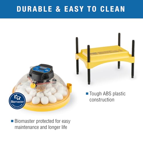 Brinsea Maxi 24 Advance Egg Incubator Classroom Kit Brooder Pack for Students with Lesson Plan, Egg Scope, EcoGlow Brooder, Plastic Chick Enclosure, Feeder and Drinker for Hatching Chicks, Ducklings - size: Classroom Kit, 24 Eggs