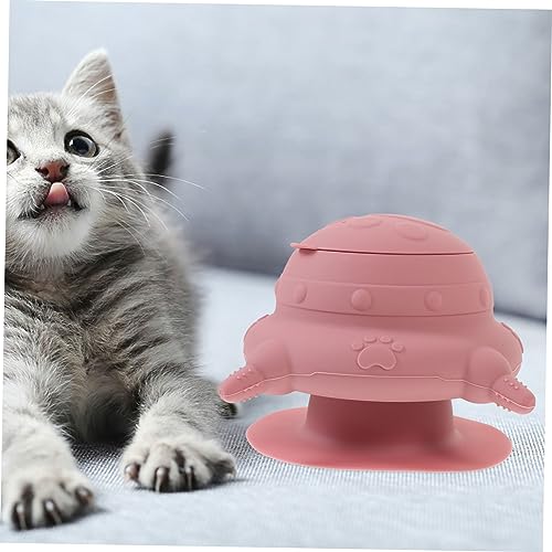 HEMOTON Silicone Puppy Milk Feeder Bowl with Teats Breastfeeding Tool for Newborn Pets Durable and Reusable for Puppies and Kittens Portable and Convenient Feeding