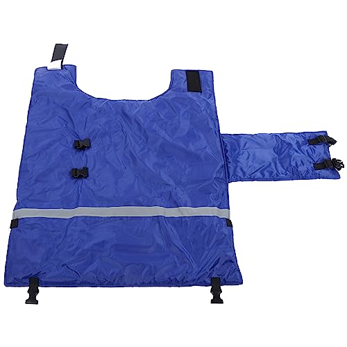 Calf Cow Warm Clothes, Oxford Fabric Coat with Reflective Stripe, Adjustable Elasticity for Newborn Calves, Double - Breasted Buckles Design for Easy Wear, Farm Supplies for Cold W