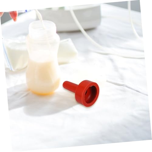 5pcs Animal Nursing Nipple Milk Bottle Pacifiers Replacement for Calf Pig Cow Sheep Feeding