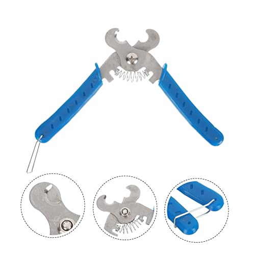 BESPORTBLE Elegant Design Ear Tag Pliers for Pigs Sheep Cattle Auto-springback Lightweight