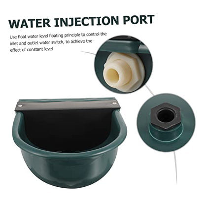 Automatic Cow Water Bowl Float Valve Livestock Waterer for Cattle and Horses Sturdy Automatic Water Feeder Level Control 1-Piece Design